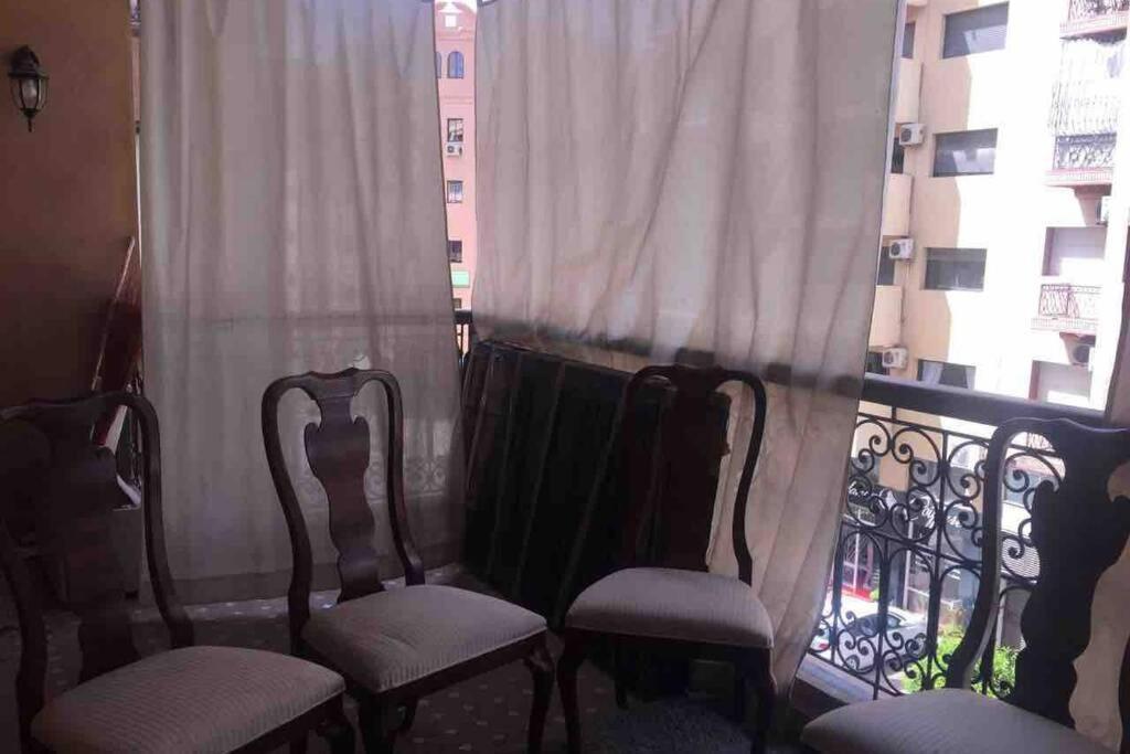 Appartement Tout Confort Avec Possibilite Transport Aeroport Marrakesh Exteriör bild